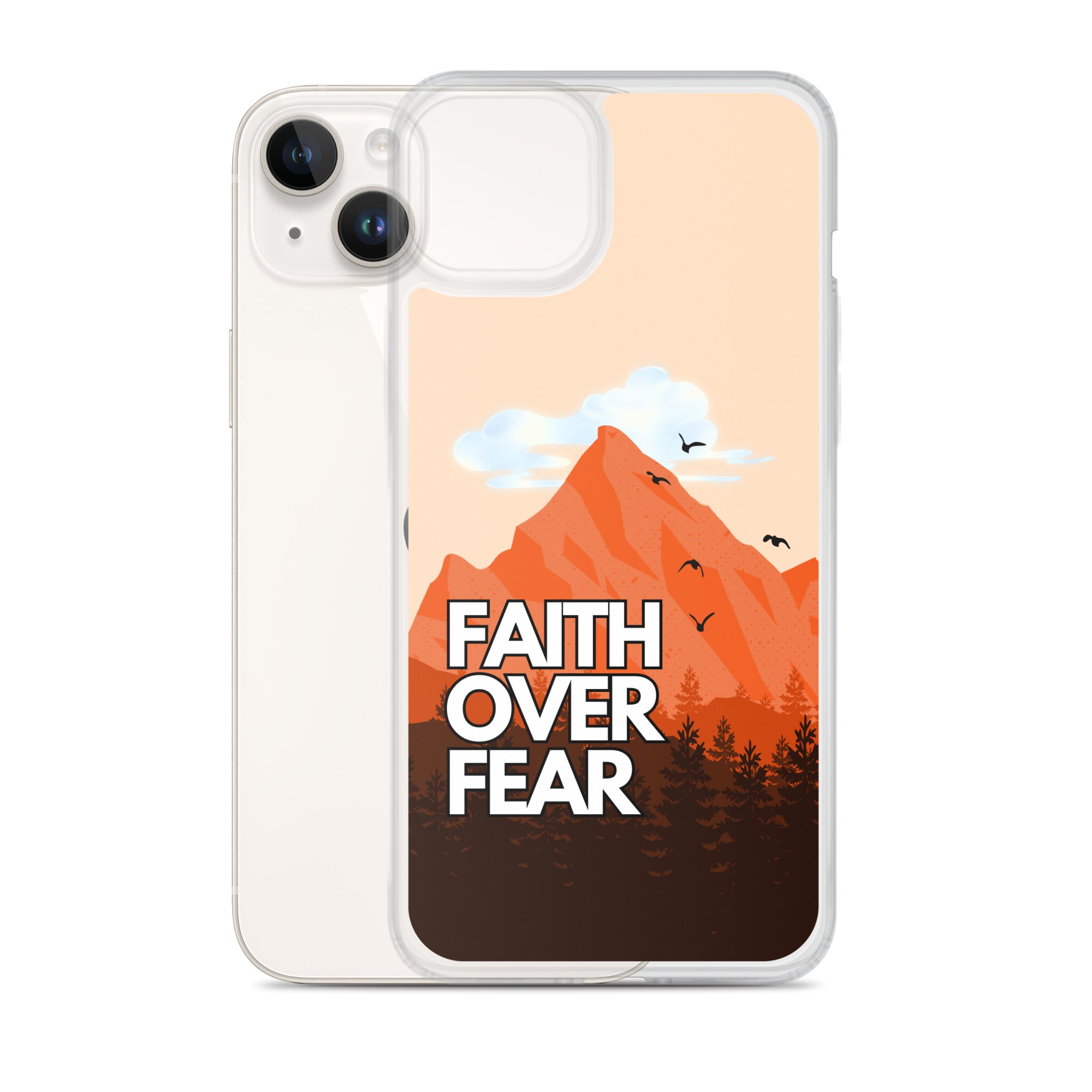 Faith over Fear iPhone-Hülle