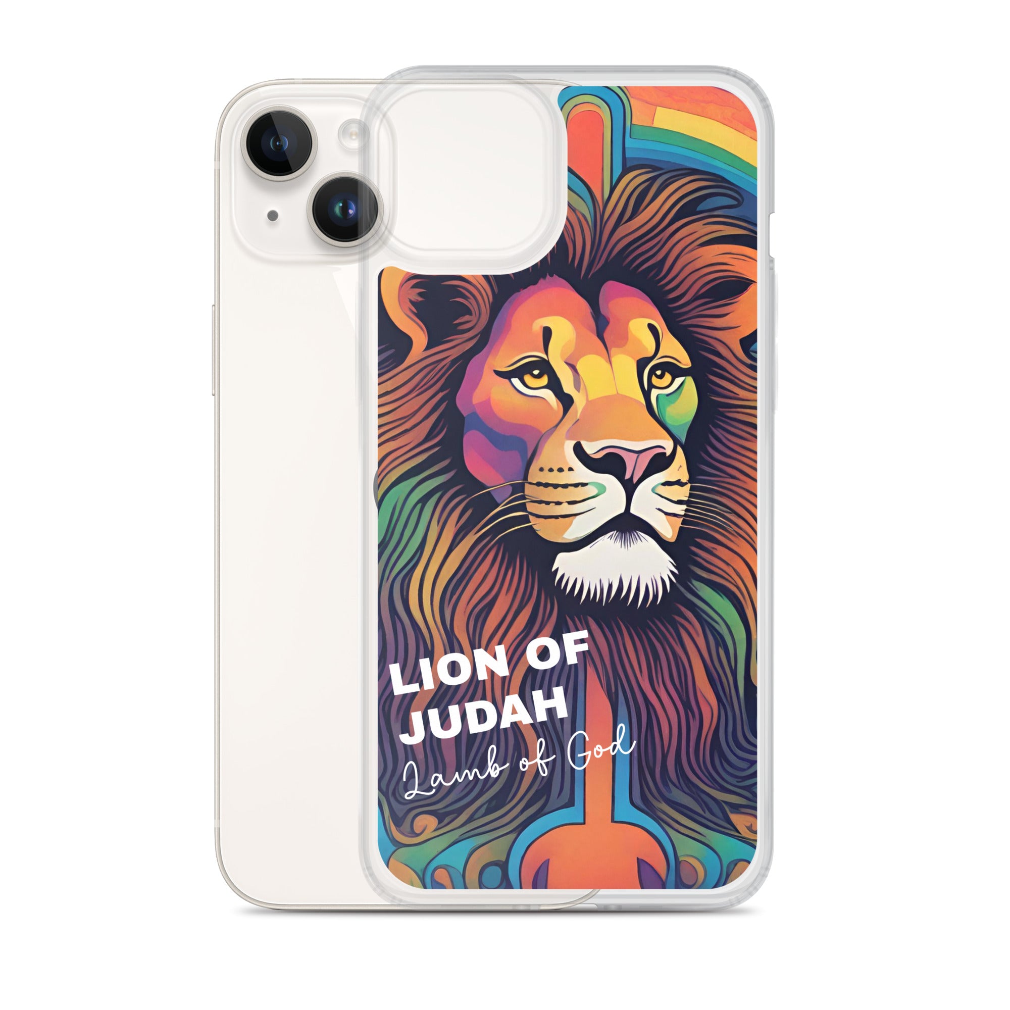 Lion of Judah Lamb of God iPhone-Hülle