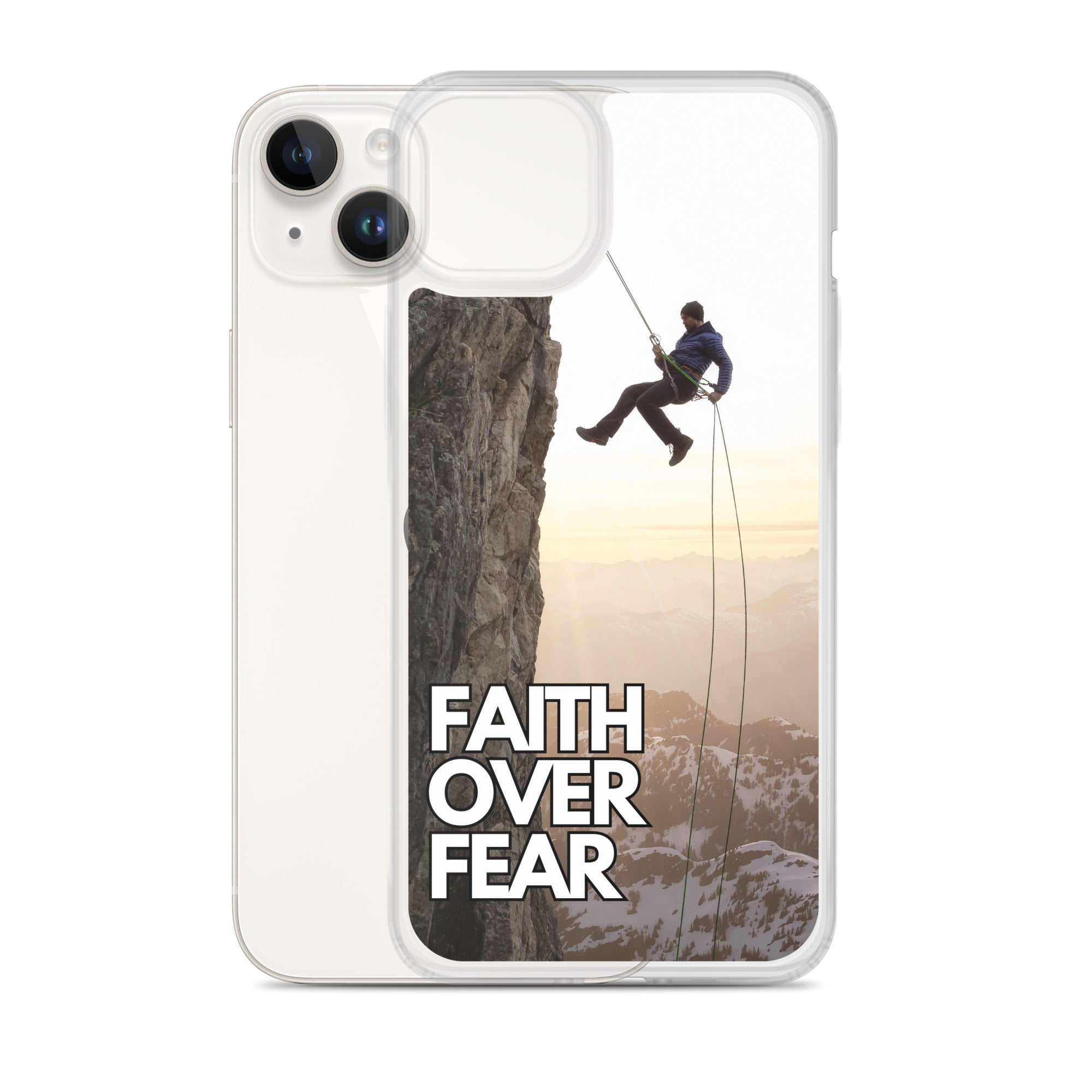 Faith over Fear iPhone-Hülle