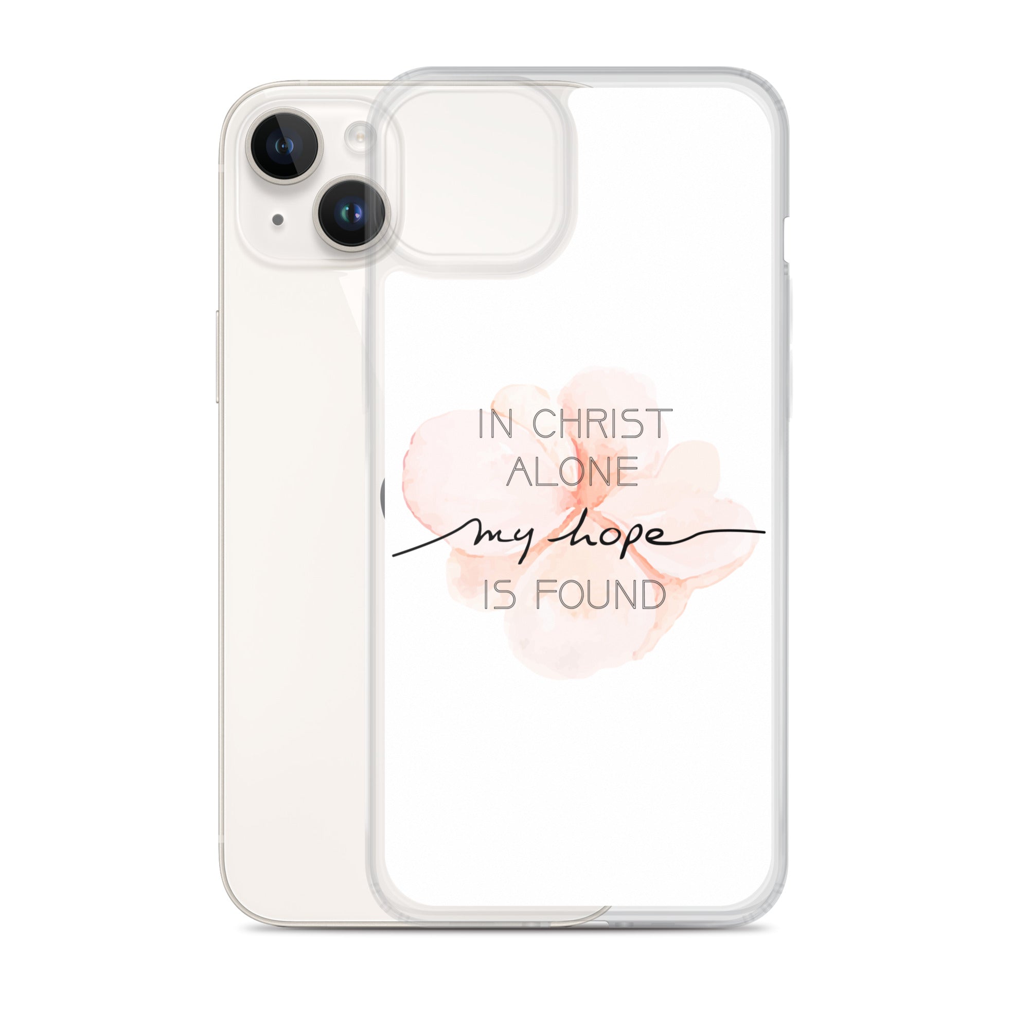 In Christ alone my Hope is found - christliche iPhone Handyhülle