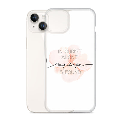 In Christ alone my Hope is found - christliche iPhone Handyhülle