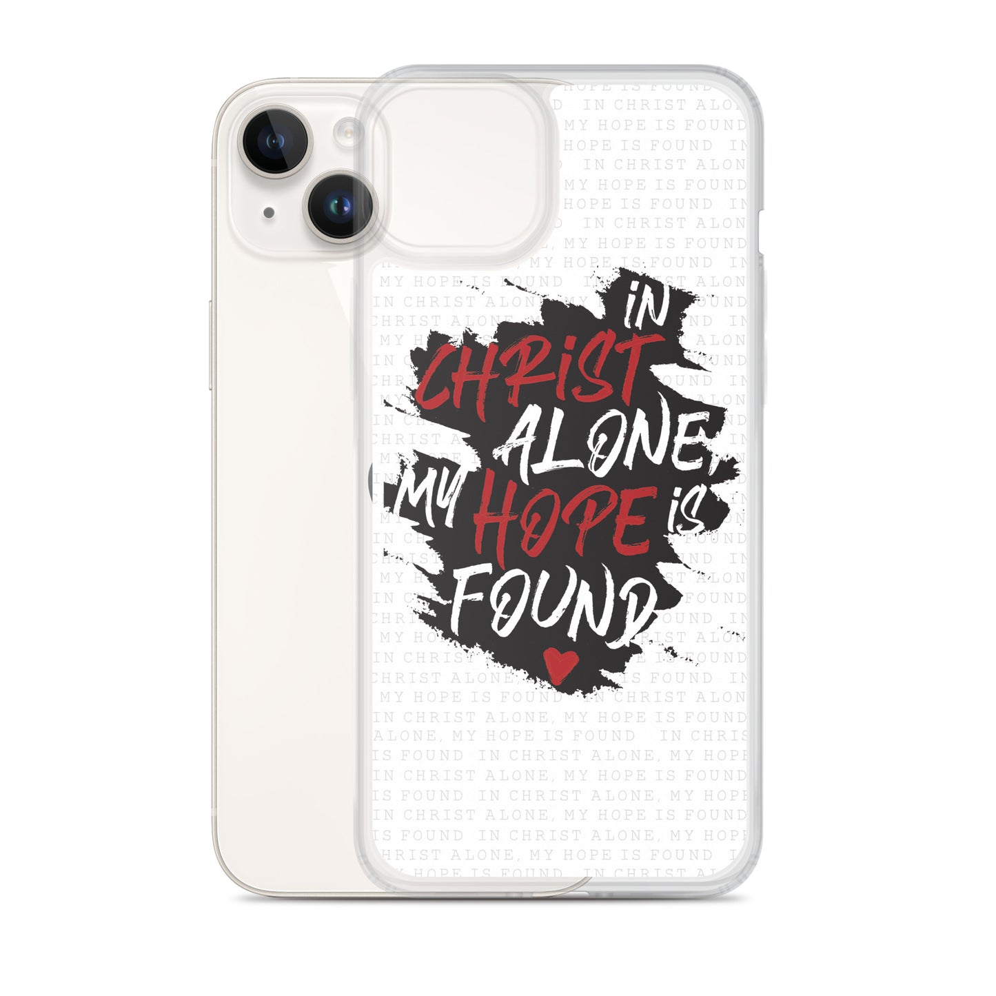 In Christ alone my Hope is found - christliche iPhone Handyhülle