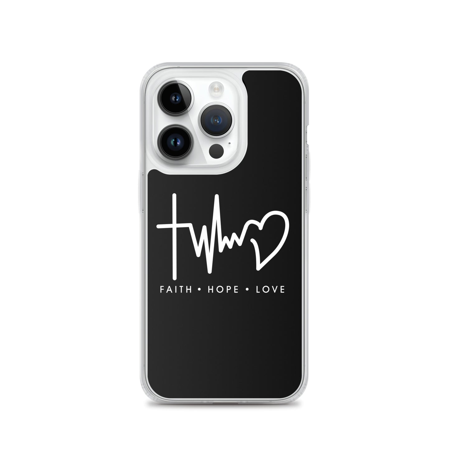 Glaube Liebe Hoffnung - christliche iPhone Handyhülle