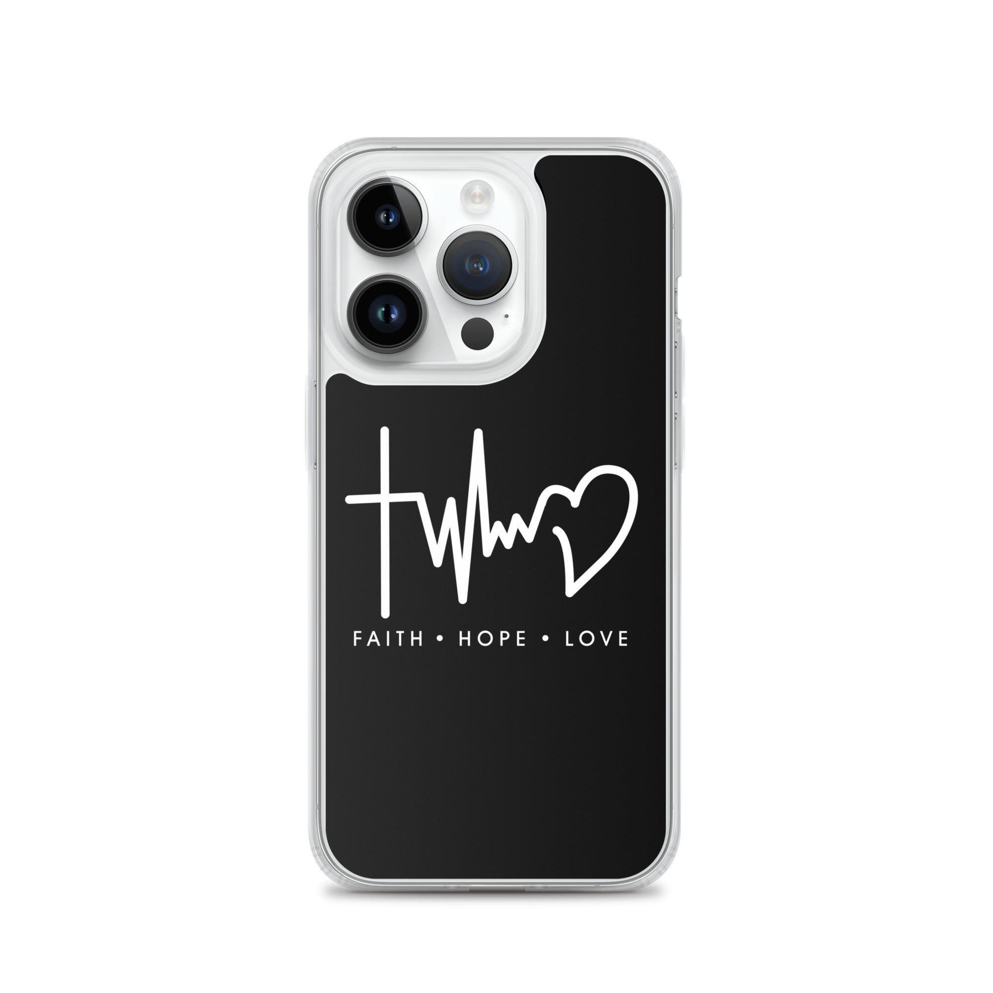 Glaube Liebe Hoffnung - christliche iPhone Handyhülle