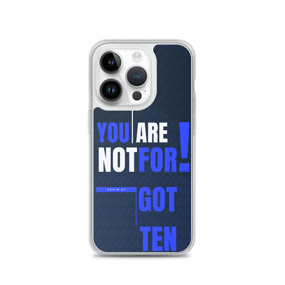 Your are not forgotten iPhone-Hülle