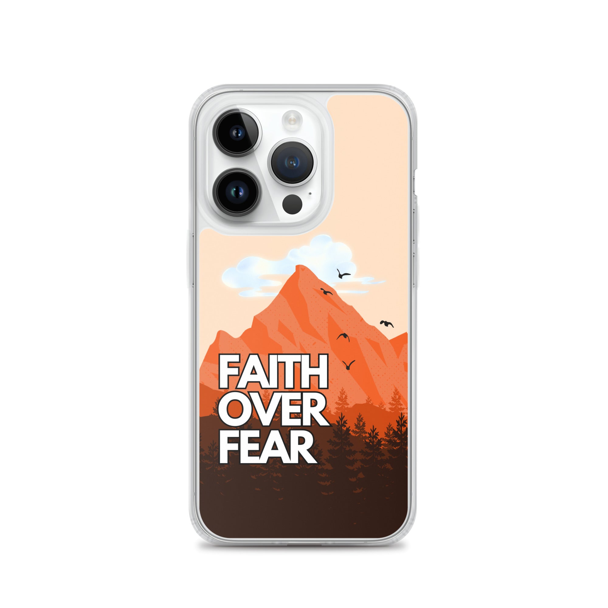 Faith over Fear iPhone-Hülle