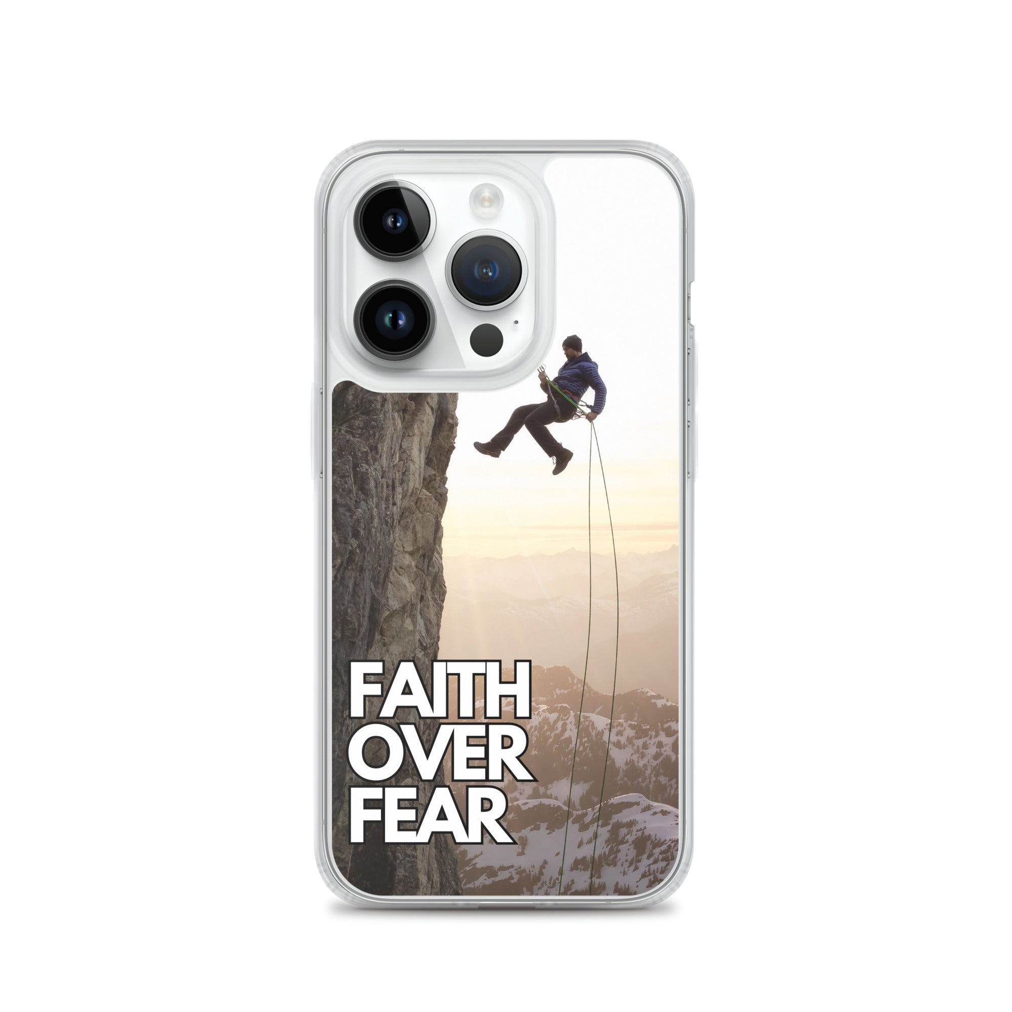Faith over Fear iPhone-Hülle