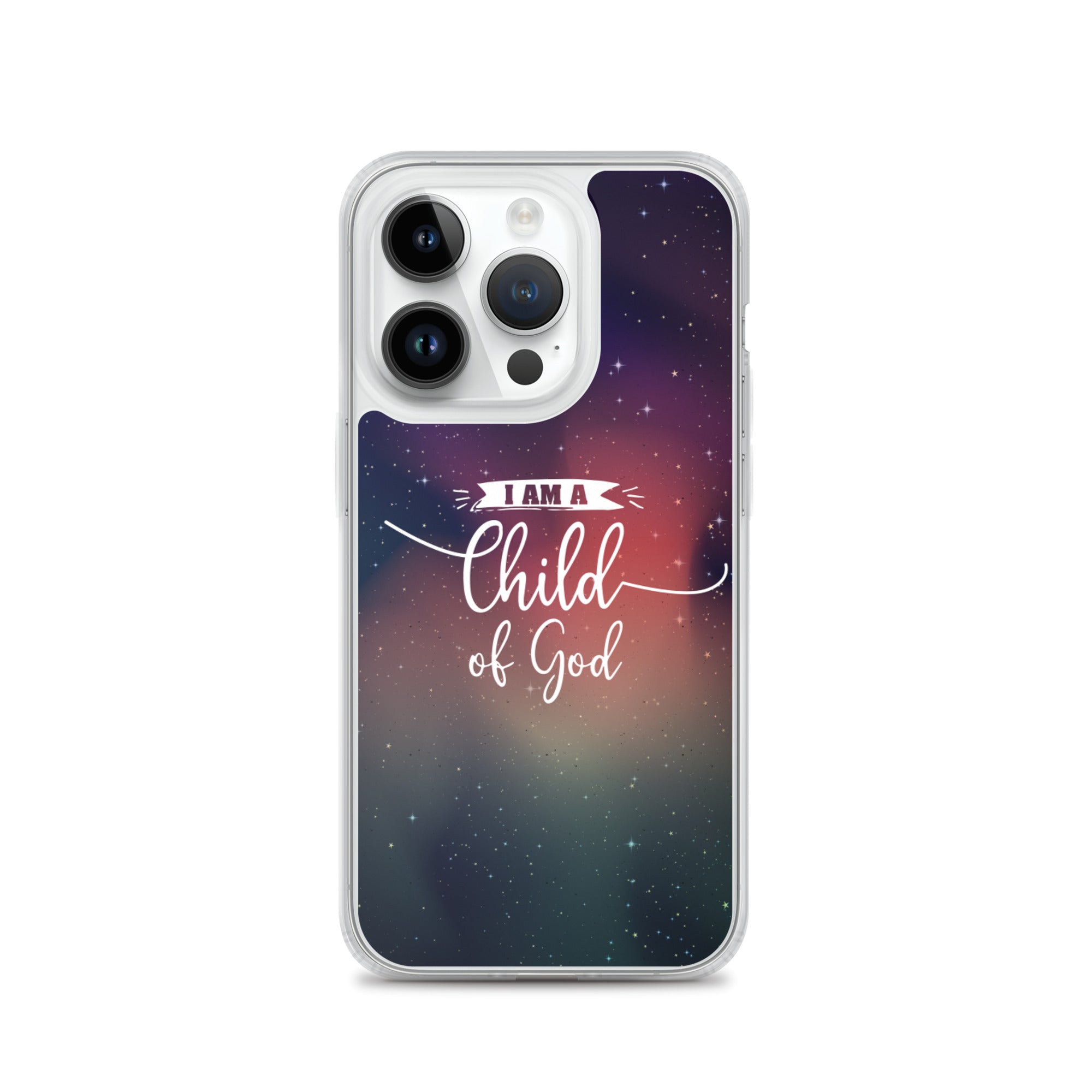 I am a Child of God Universe Design - christliche iPhone Handyhülle