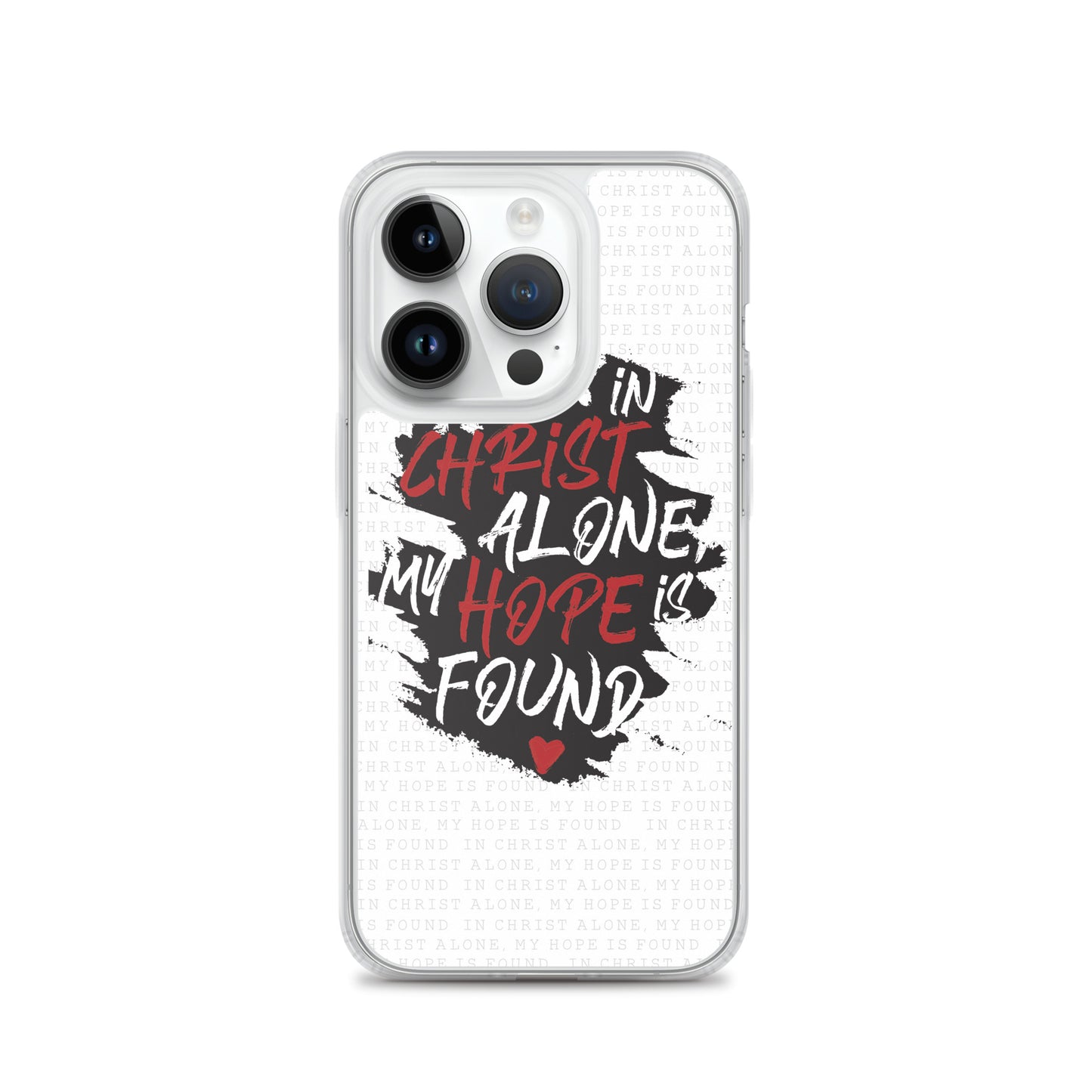 In Christ alone my Hope is found - christliche iPhone Handyhülle