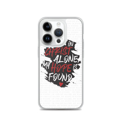 In Christ alone my Hope is found - christliche iPhone Handyhülle