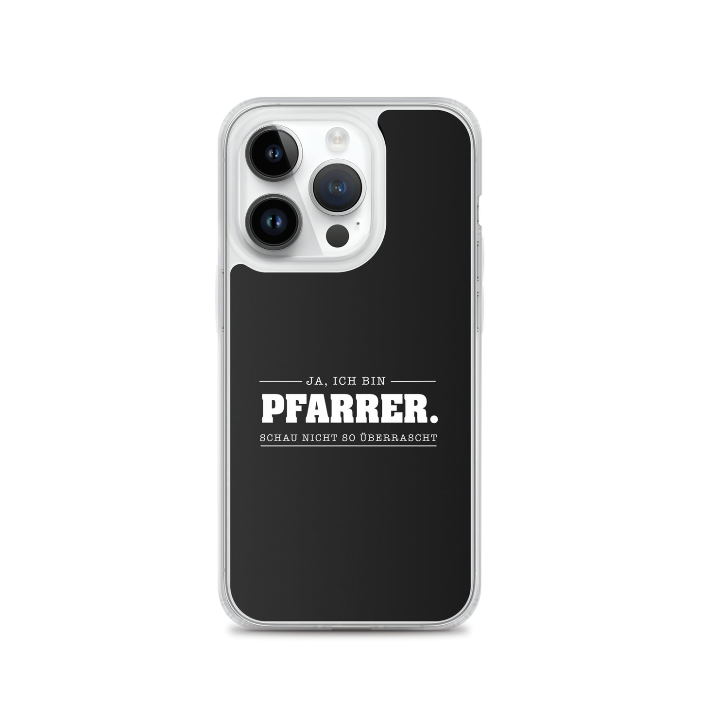 Ja ich bin Pfarrer Schau nicht so überrascht iPhone-Hülle iPhone-Hülle
