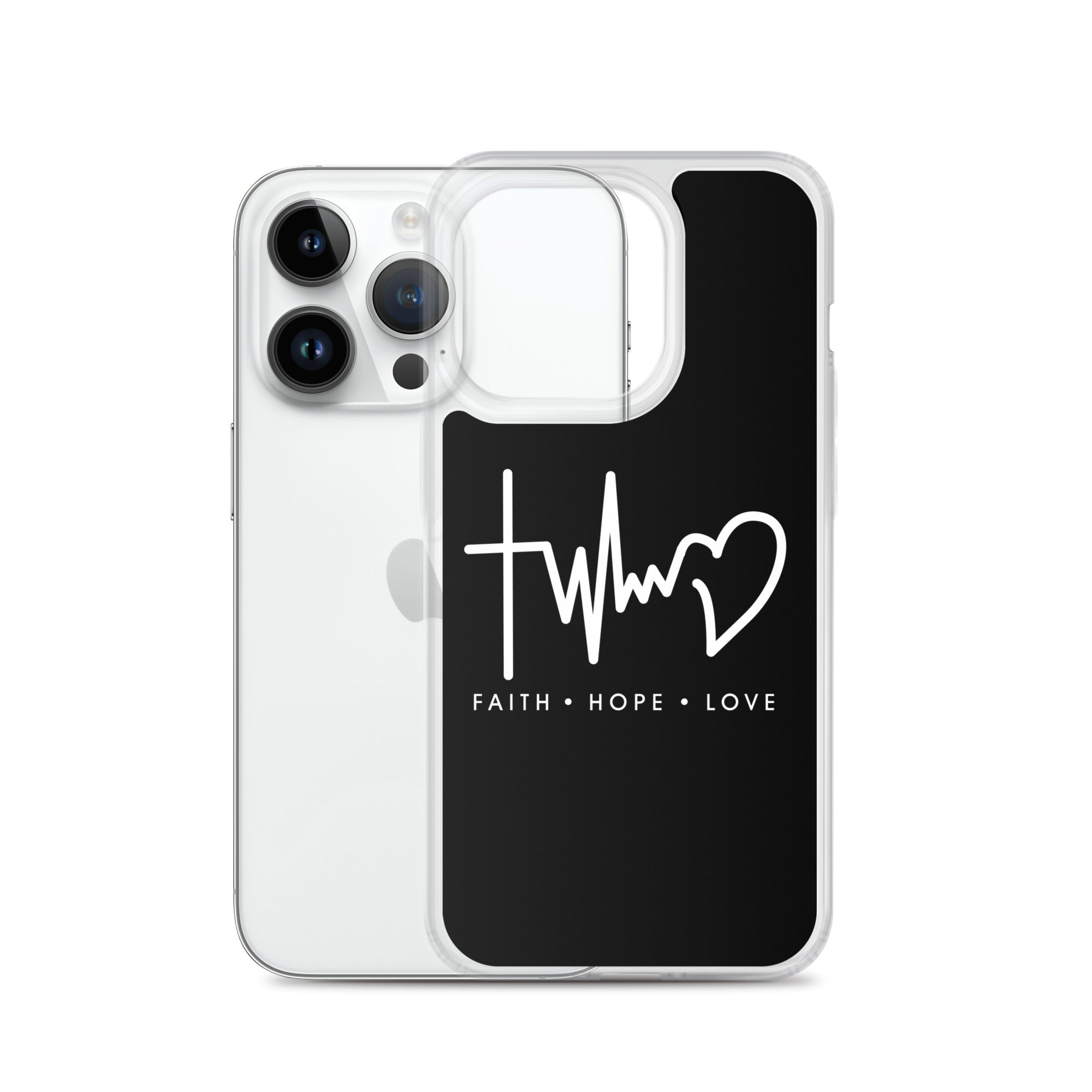 Glaube Liebe Hoffnung - christliche iPhone Handyhülle