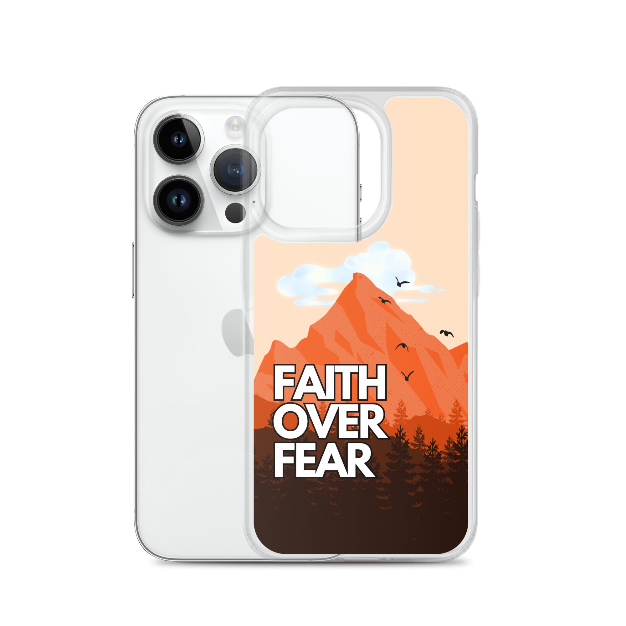 Faith over Fear iPhone-Hülle