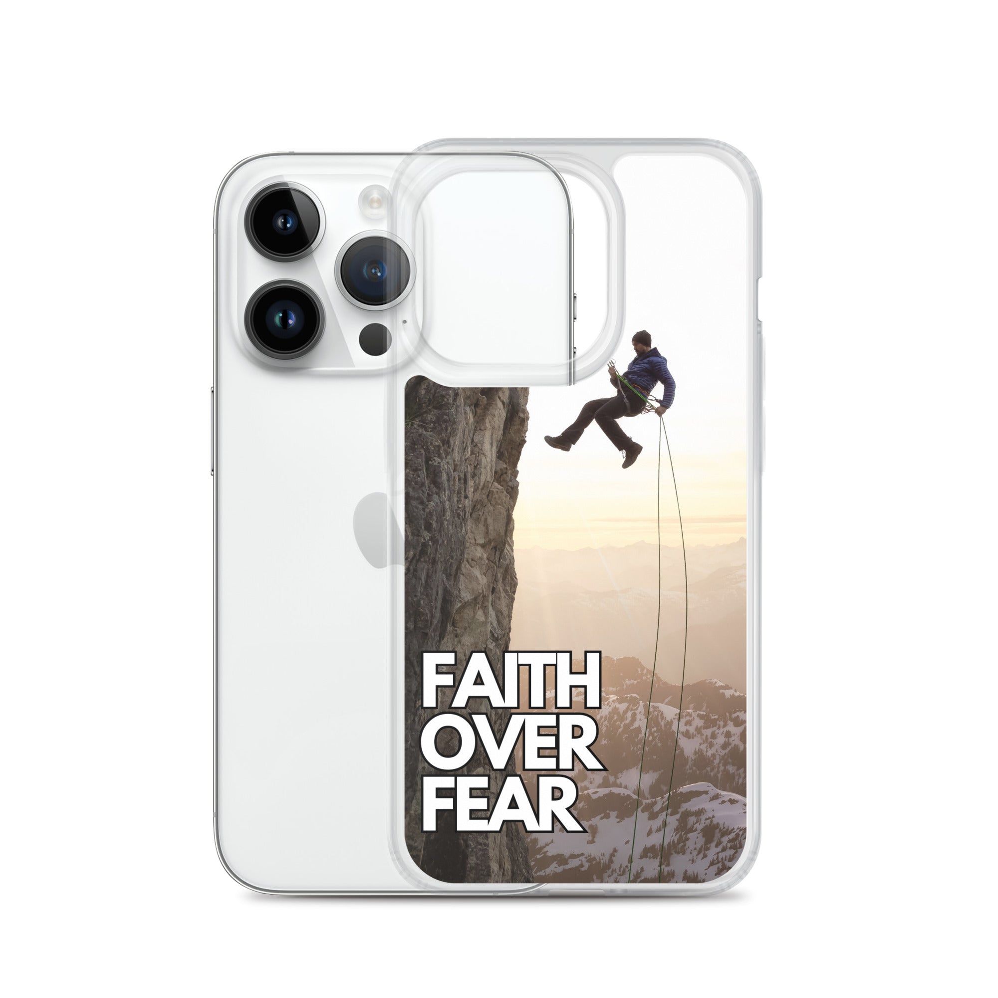 Faith over Fear iPhone-Hülle