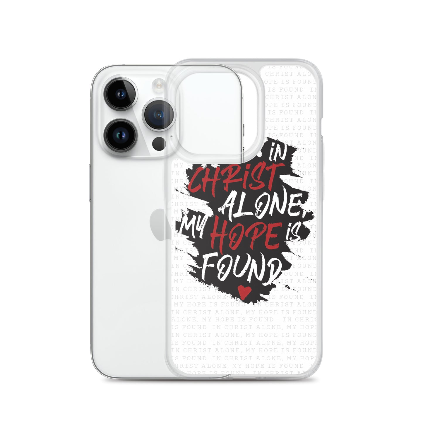 In Christ alone my Hope is found - christliche iPhone Handyhülle