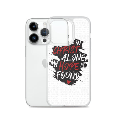 In Christ alone my Hope is found - christliche iPhone Handyhülle