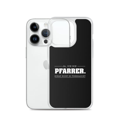 Ja ich bin Pfarrer Schau nicht so überrascht iPhone-Hülle iPhone-Hülle