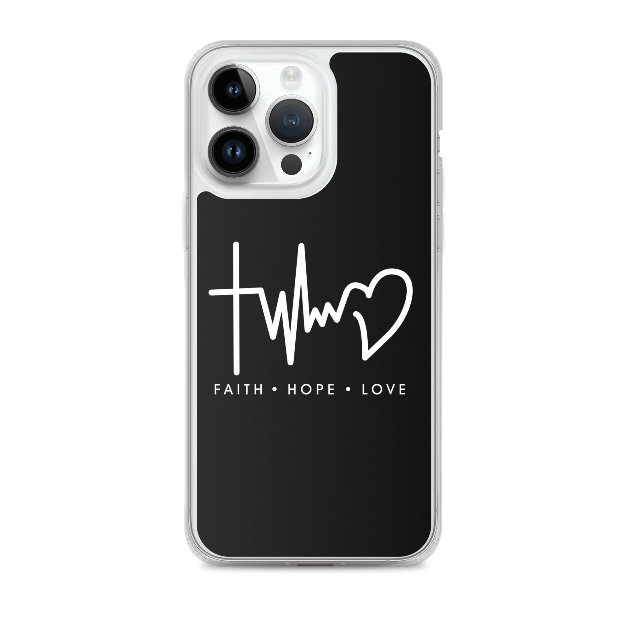 Glaube Liebe Hoffnung - christliche iPhone Handyhülle