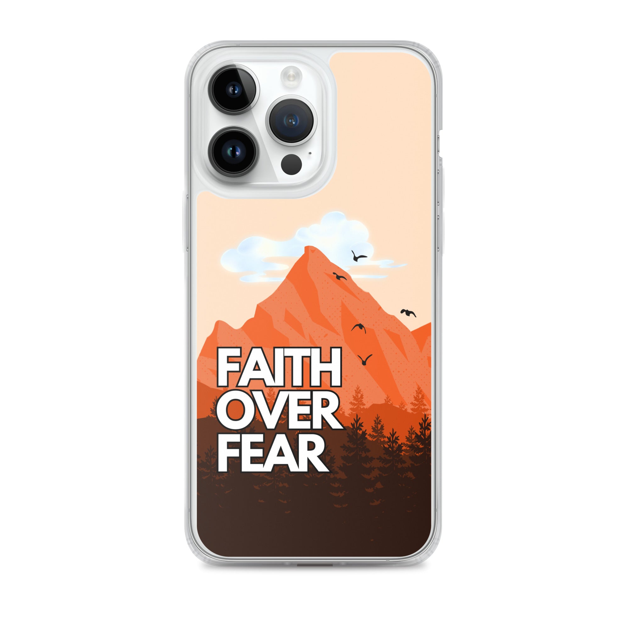 Faith over Fear iPhone-Hülle