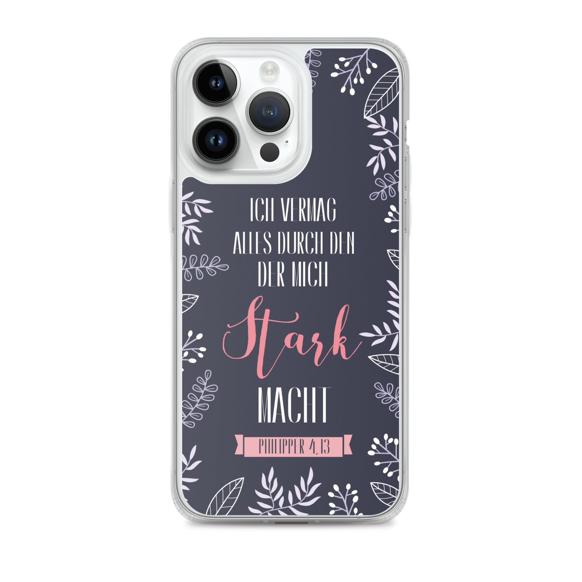 Ich vermag alles durch Christus iPhone-Hülle