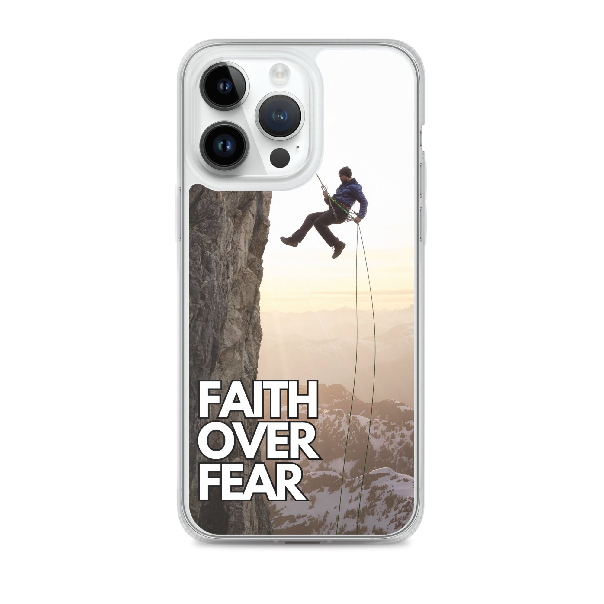 Faith over Fear iPhone-Hülle