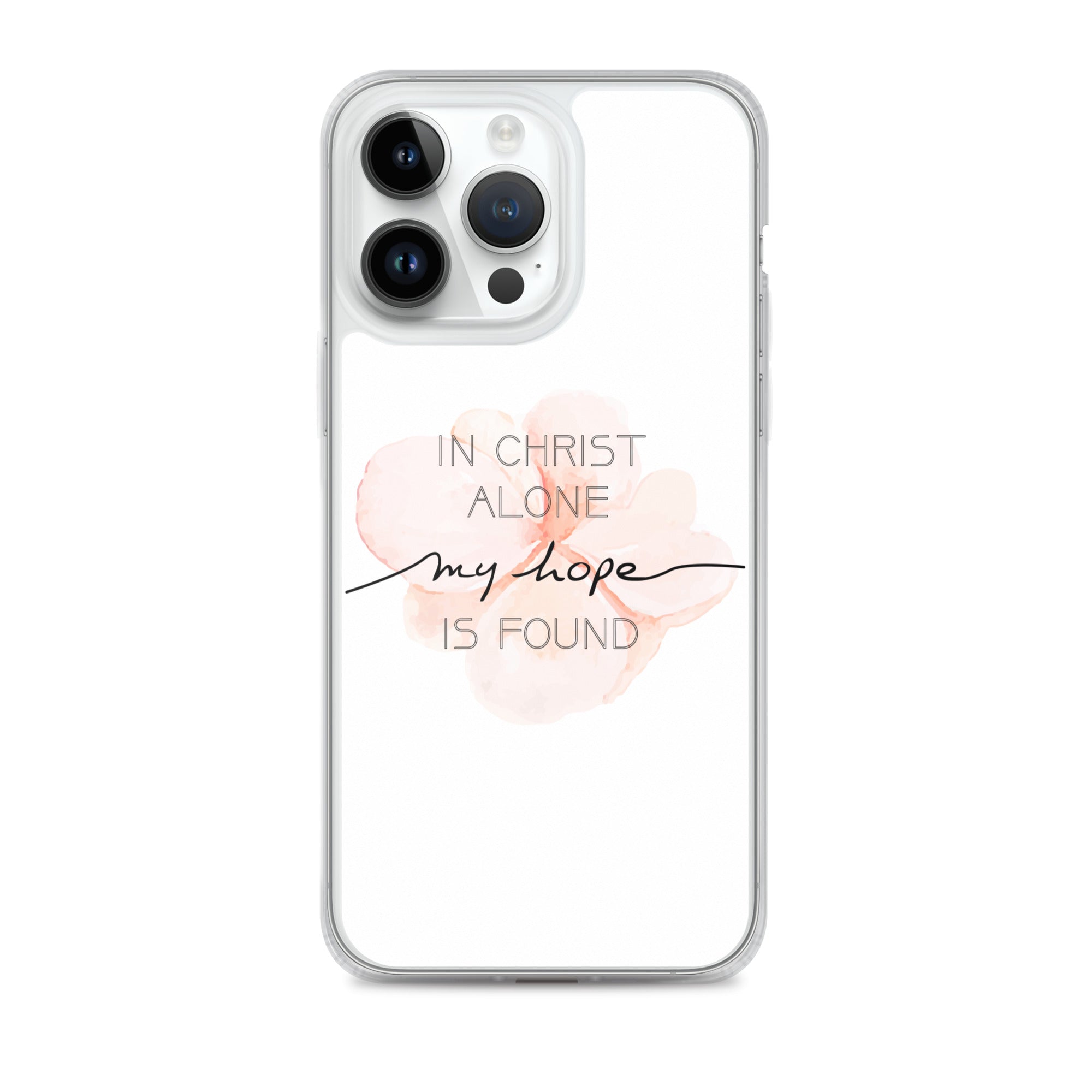 In Christ alone my Hope is found - christliche iPhone Handyhülle