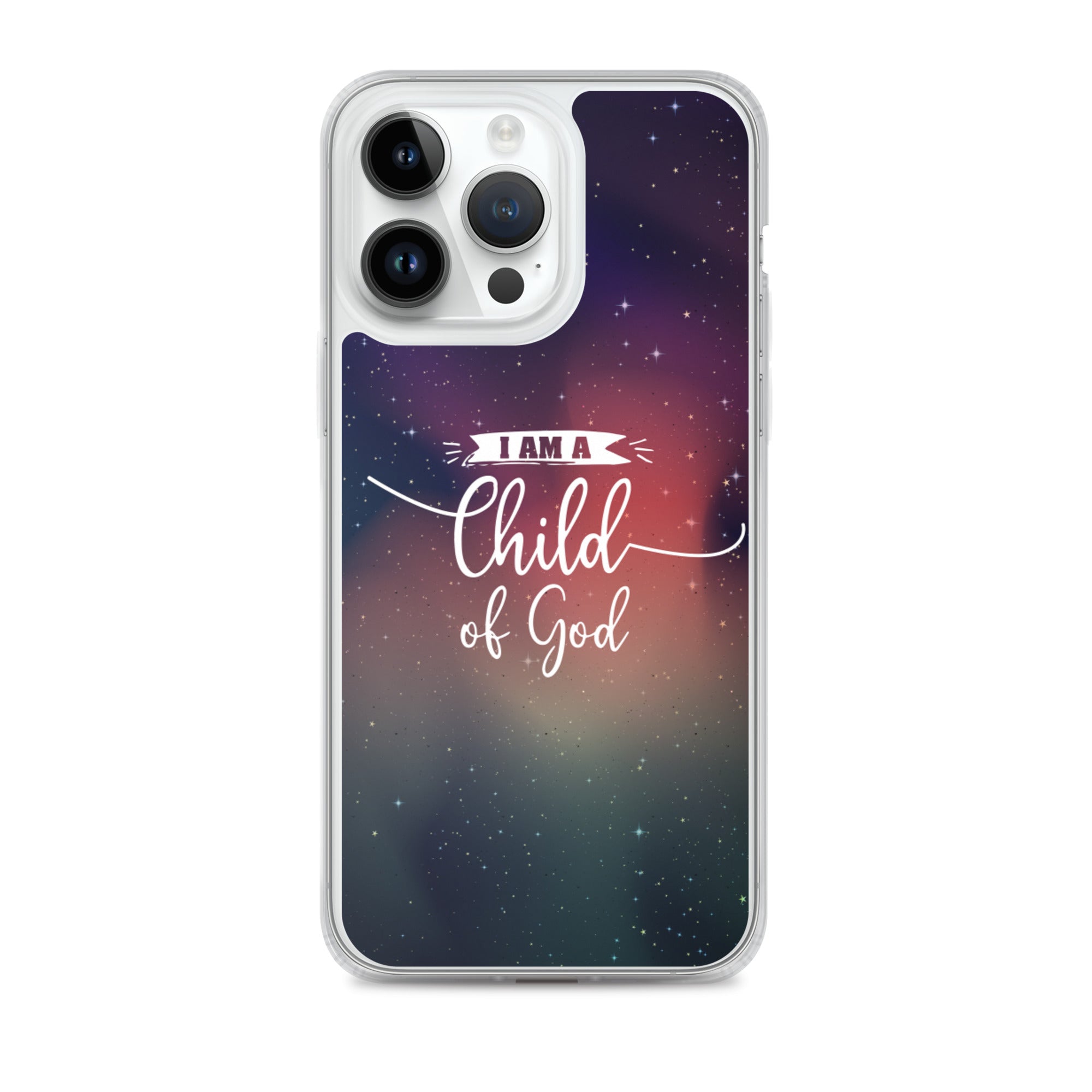 I am a Child of God Universe Design - christliche iPhone Handyhülle