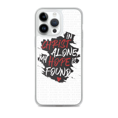 In Christ alone my Hope is found - christliche iPhone Handyhülle