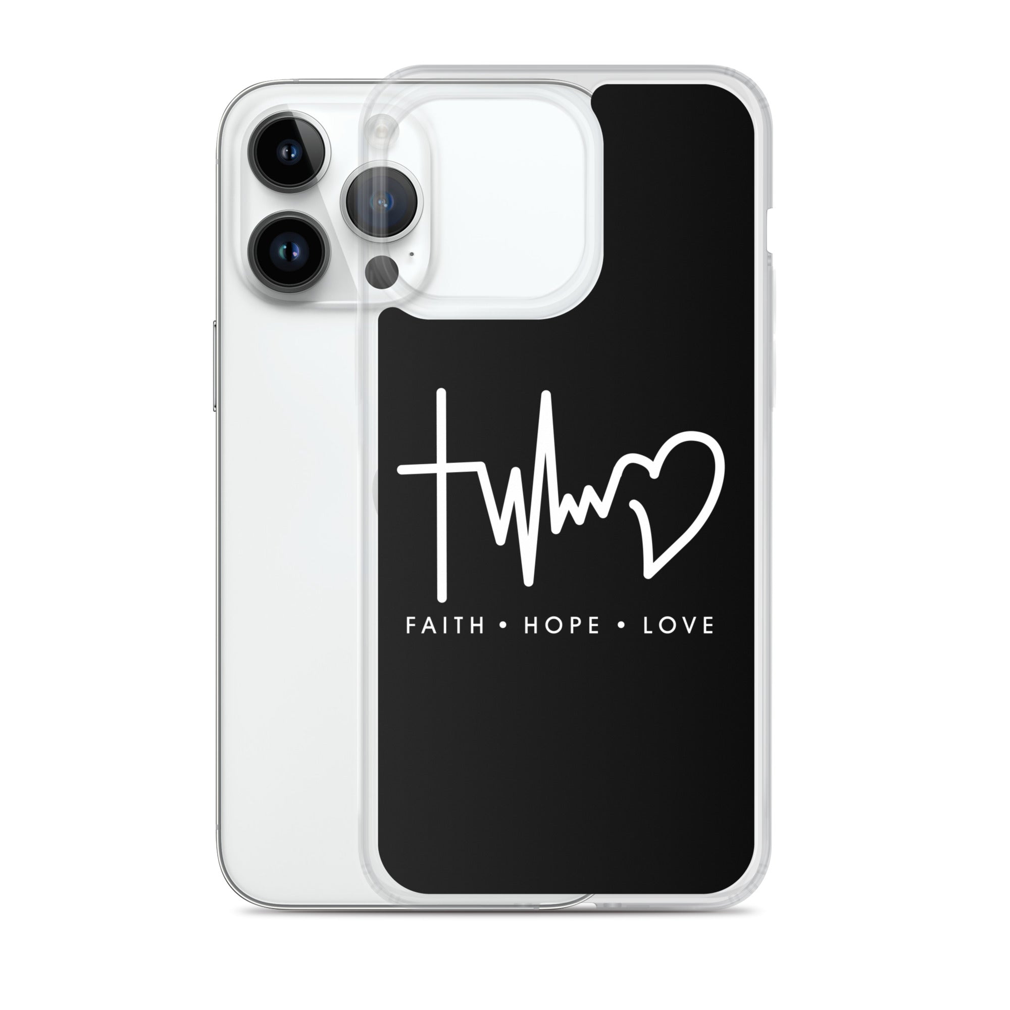 Glaube Liebe Hoffnung - christliche iPhone Handyhülle