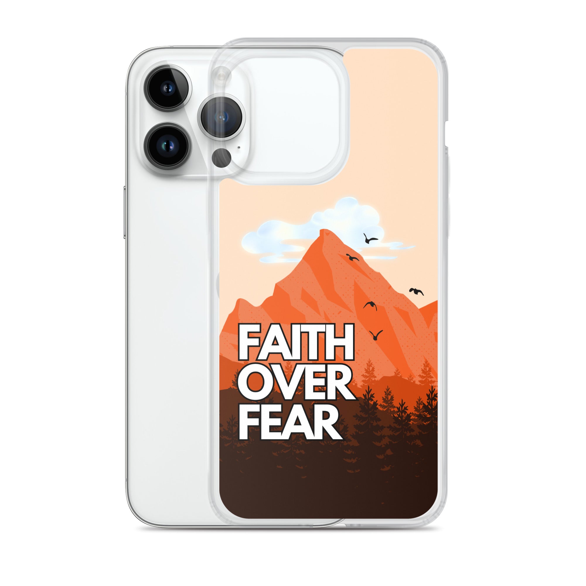 Faith over Fear iPhone-Hülle