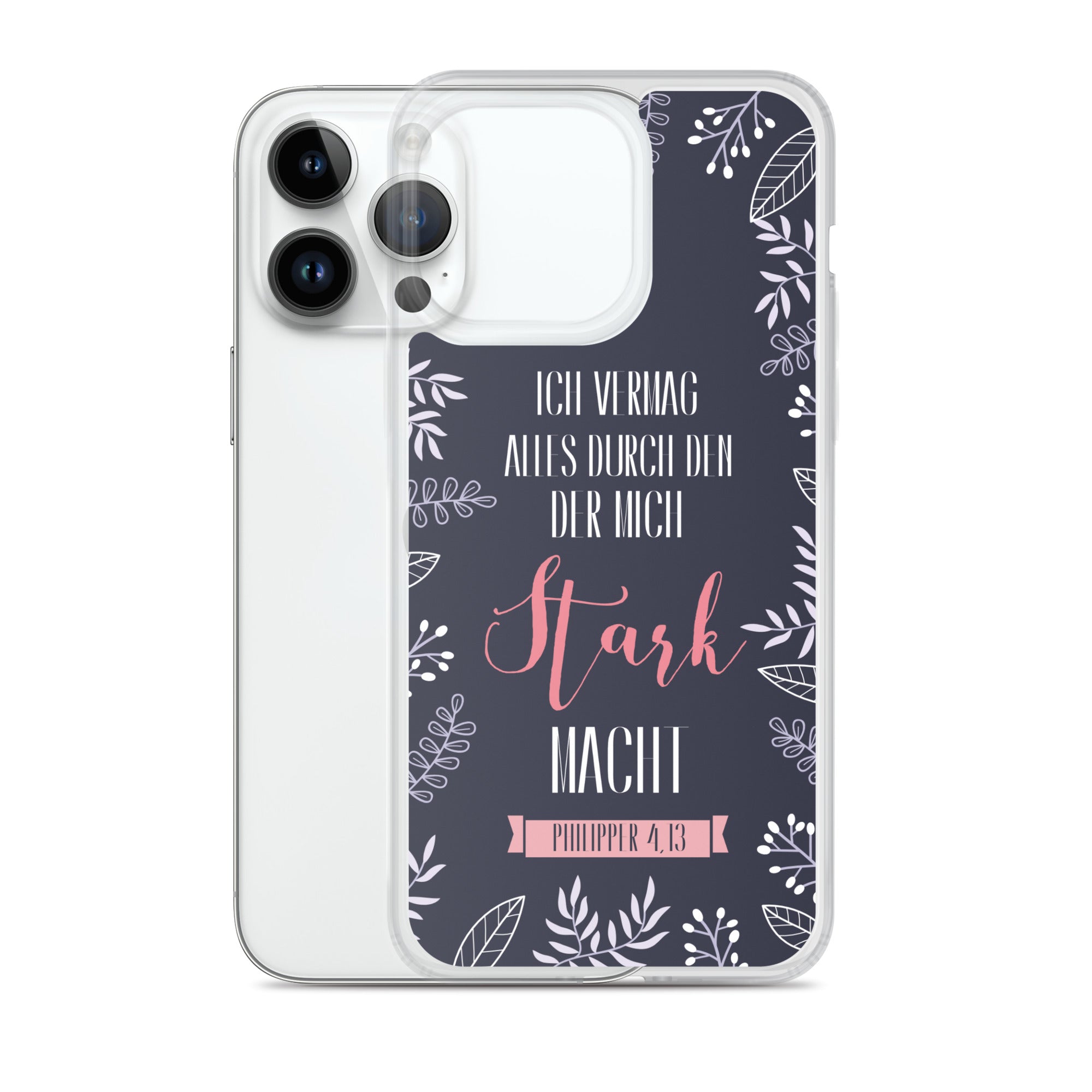 Ich vermag alles durch Christus iPhone-Hülle