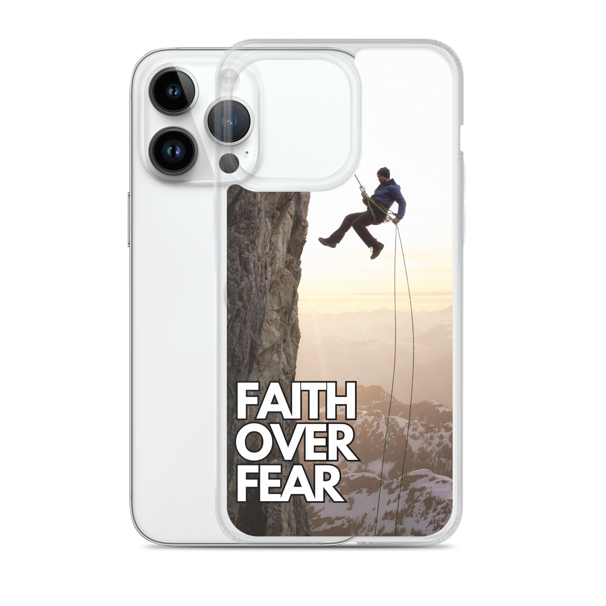 Faith over Fear iPhone-Hülle