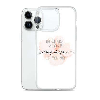 In Christ alone my Hope is found - christliche iPhone Handyhülle