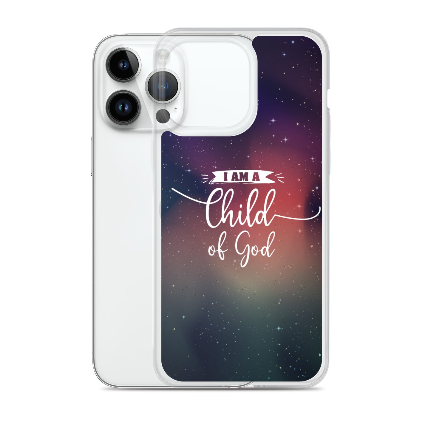 I am a Child of God Universe Design - christliche iPhone Handyhülle
