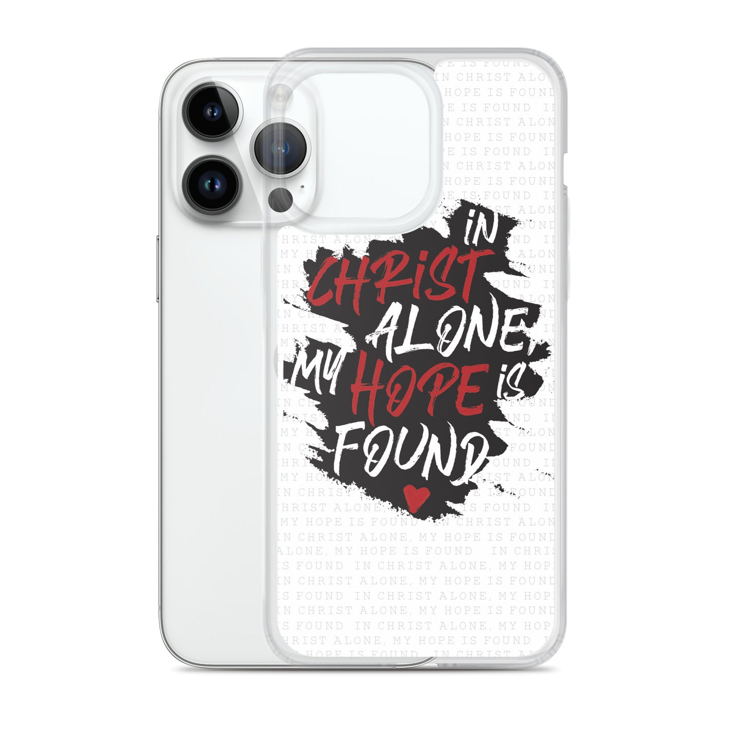 In Christ alone my Hope is found - christliche iPhone Handyhülle