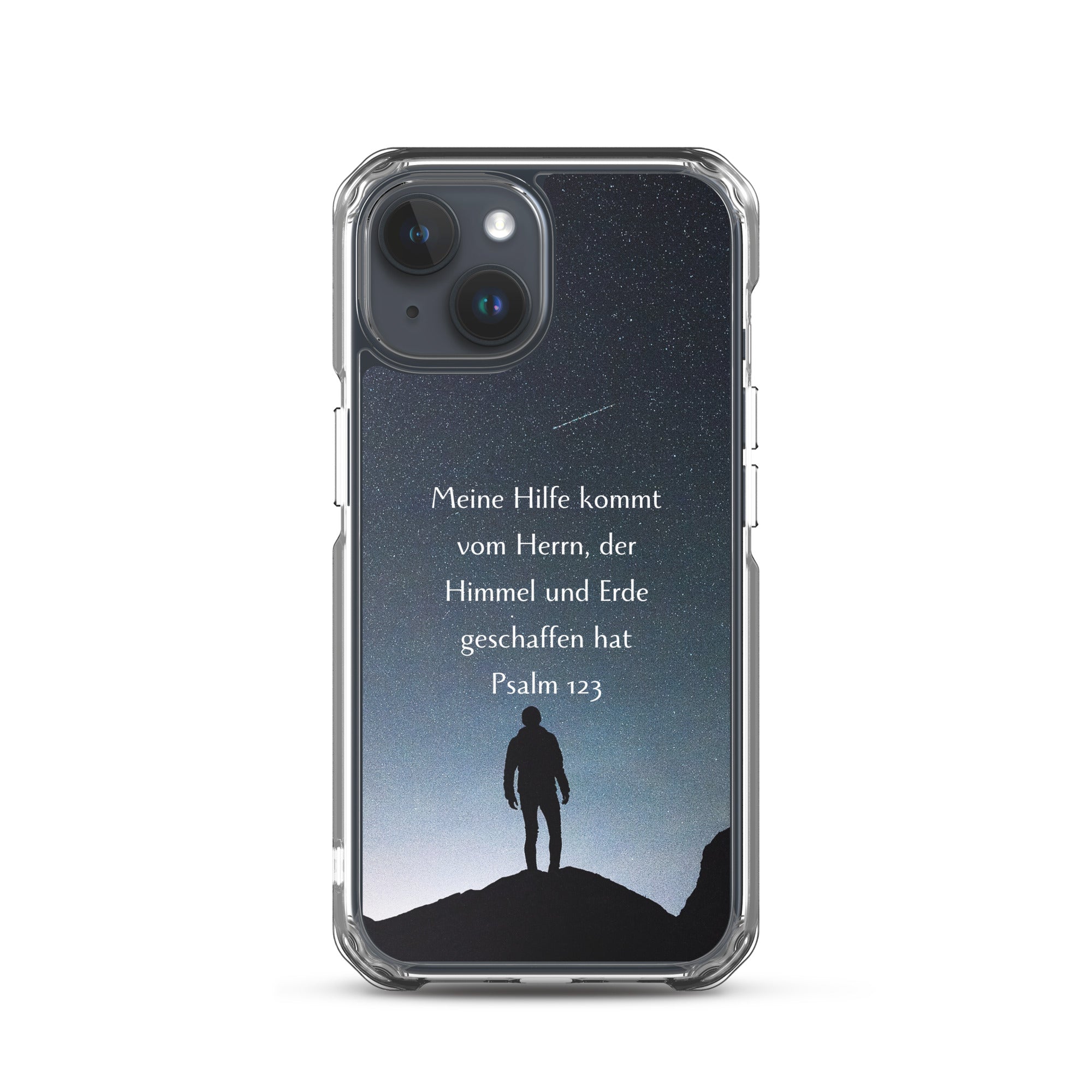 Meine Hilfe kommt vom Herrn Psalm 123 iPhone-Hülle