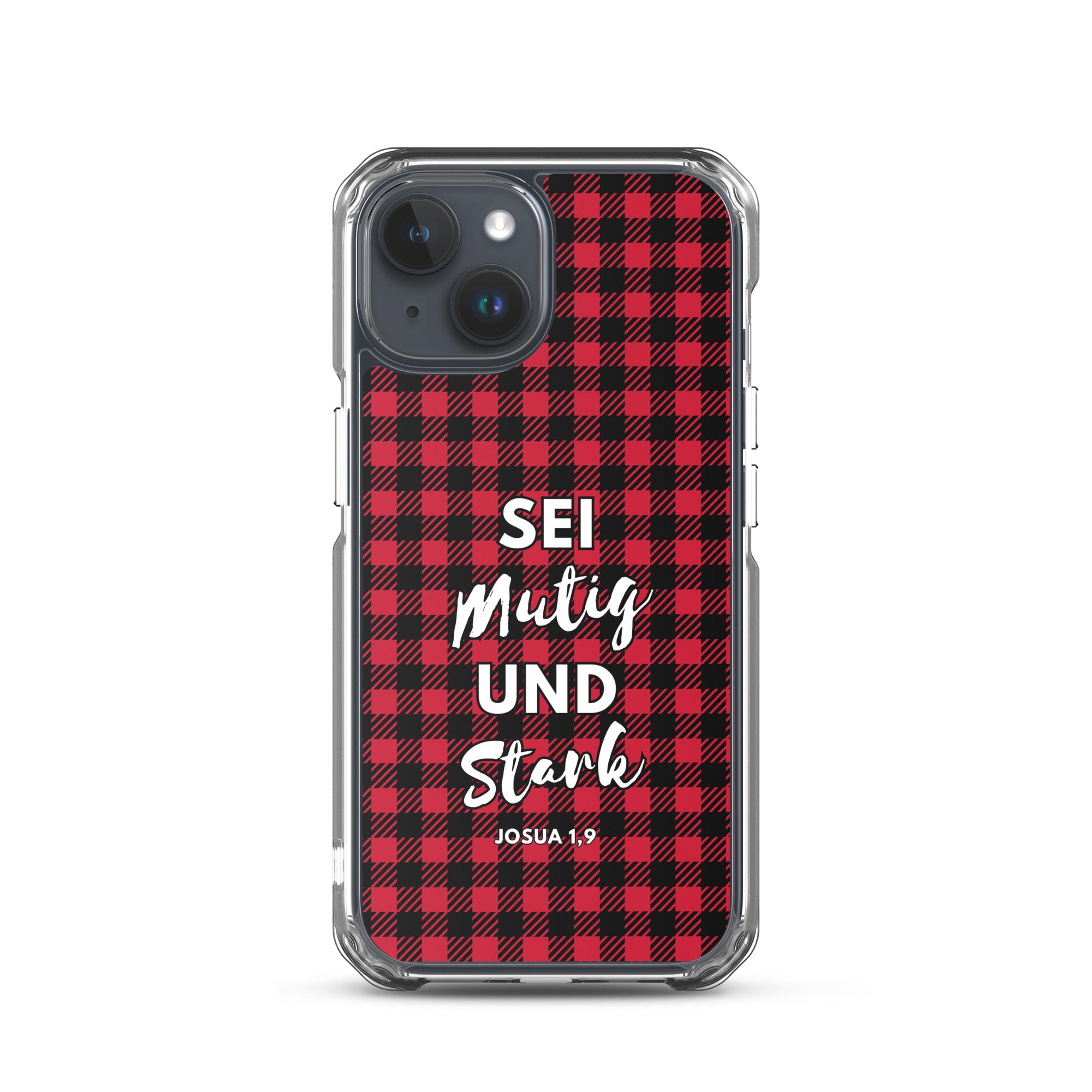 Sei mutig und stark Josua 1,9 iPhone-Hülle