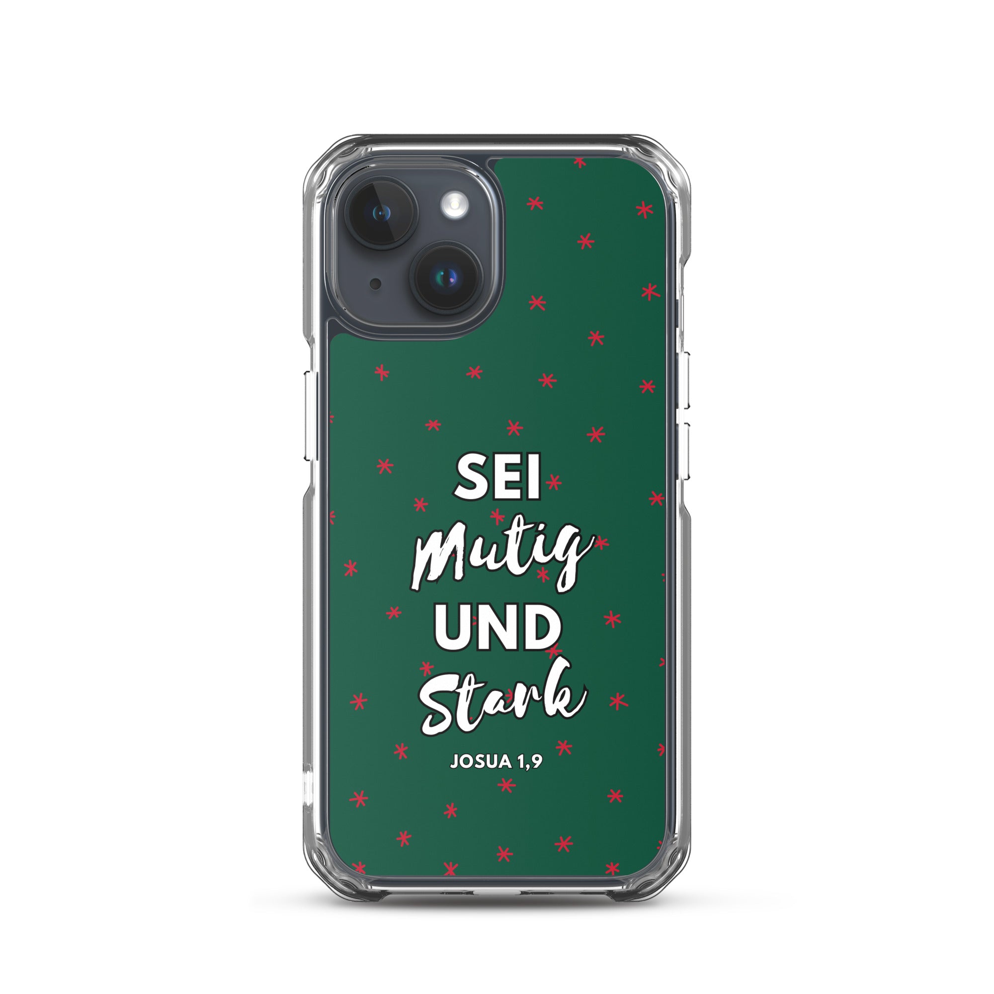 Sei mutig und stark Josua 1,9 iPhone-Hülle
