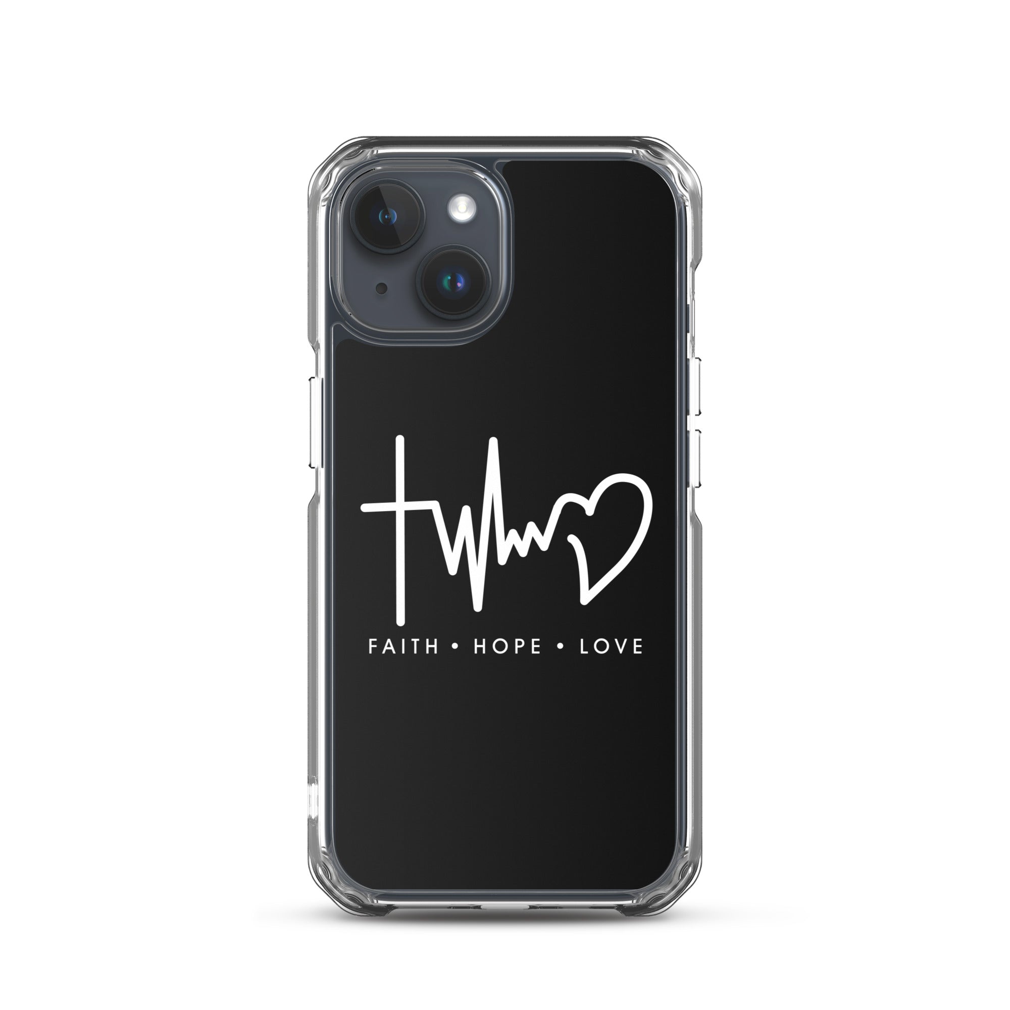 Glaube Liebe Hoffnung - christliche iPhone Handyhülle