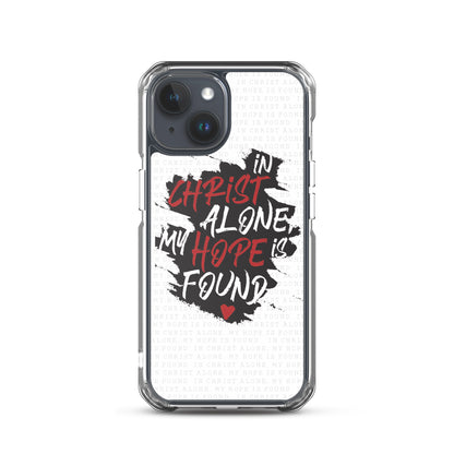 In Christ alone my Hope is found - christliche iPhone Handyhülle