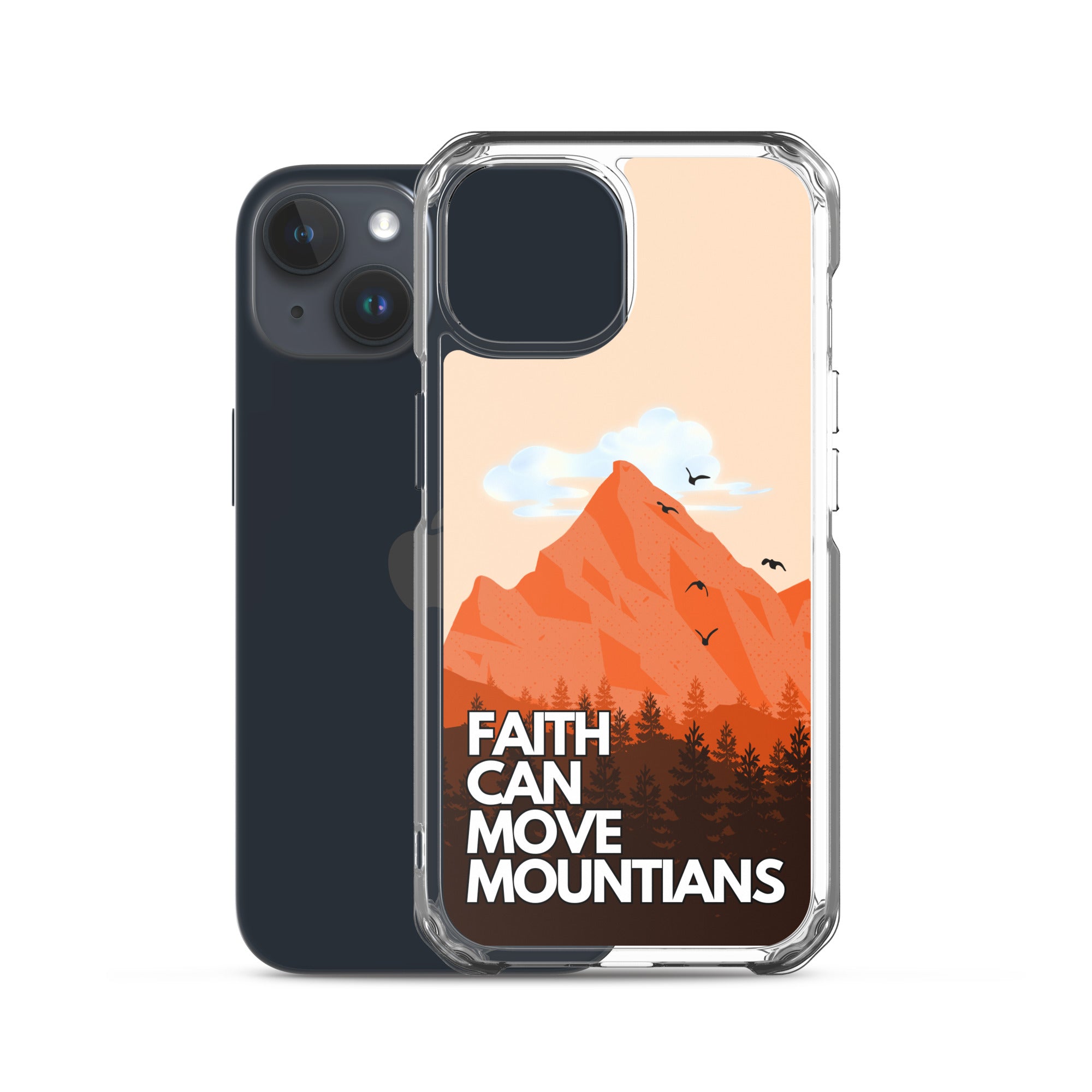 Faith can move Mountains iPhone-Hülle