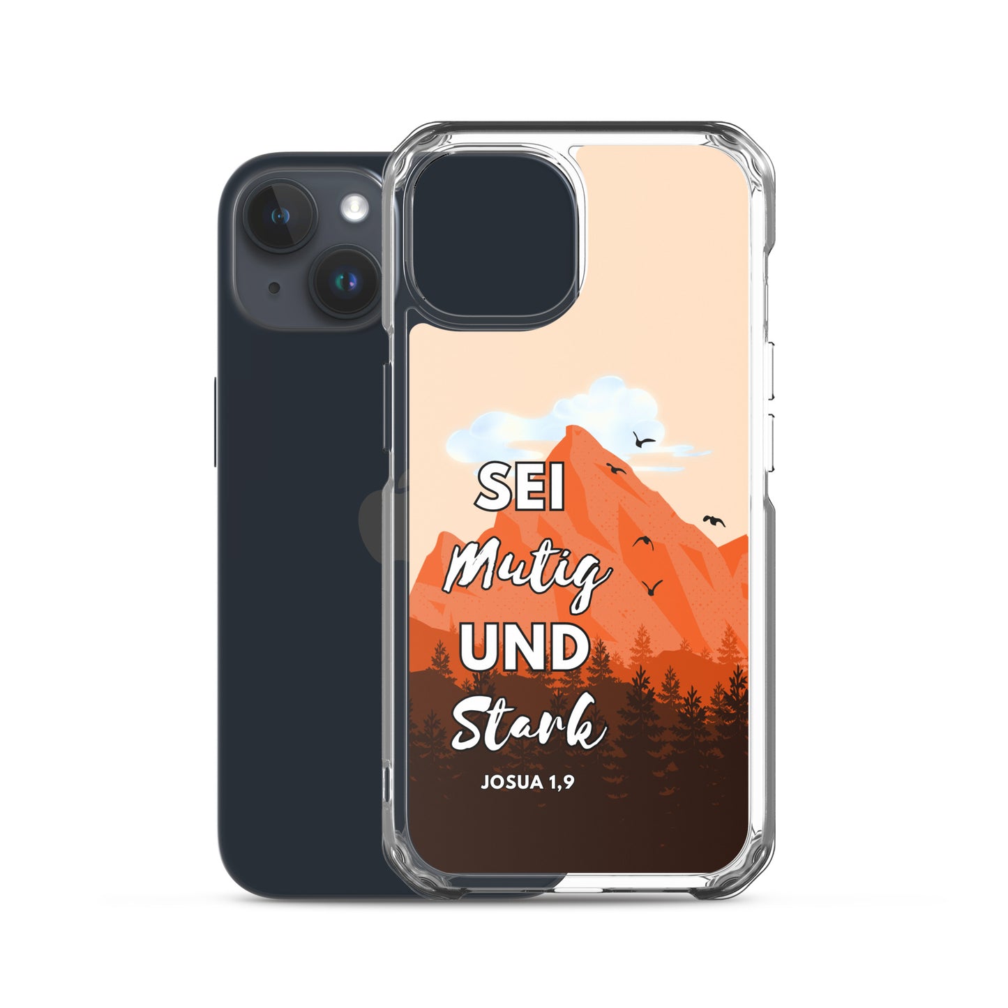 Sei mutig und stark iPhone-Hülle