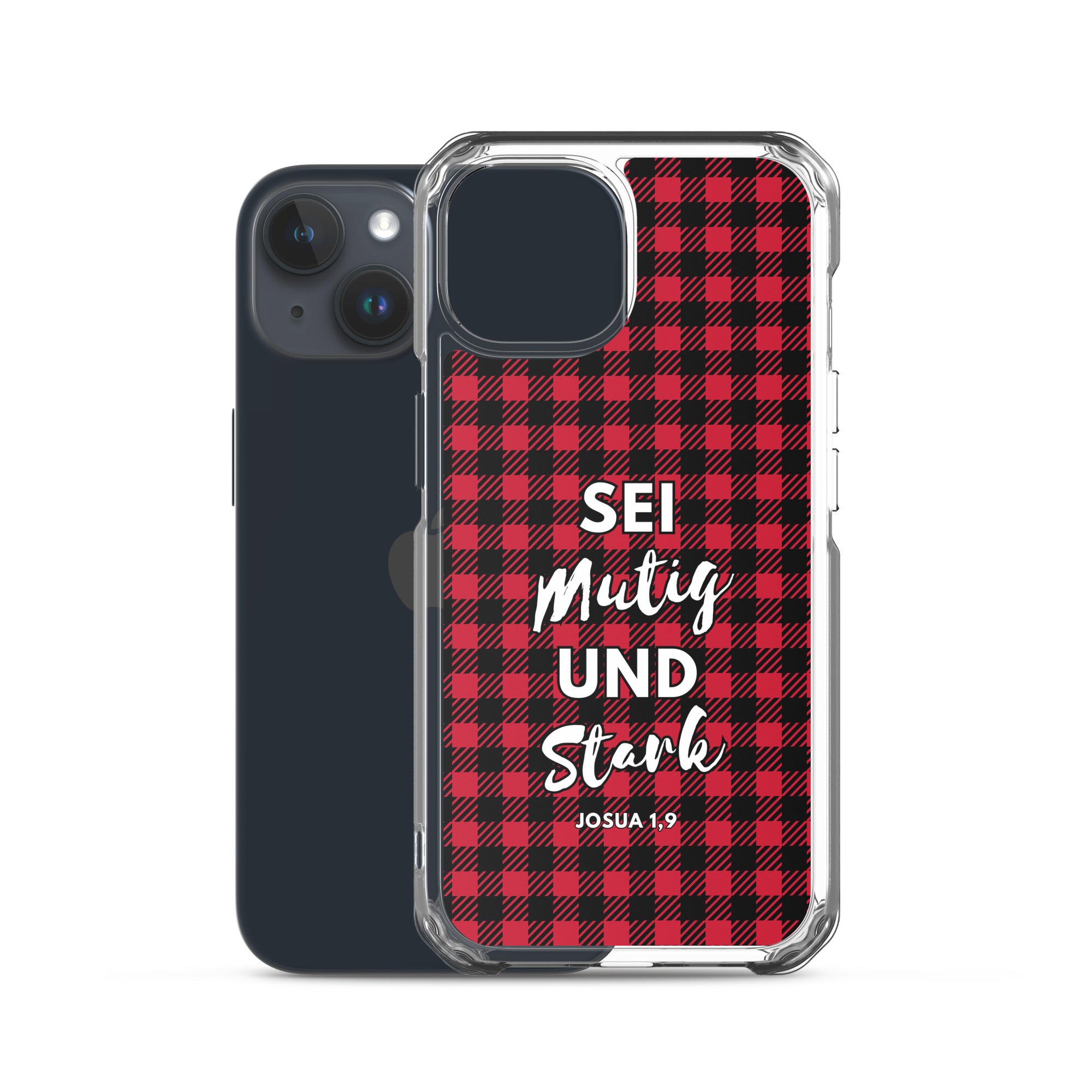 Sei mutig und stark Josua 1,9 iPhone-Hülle