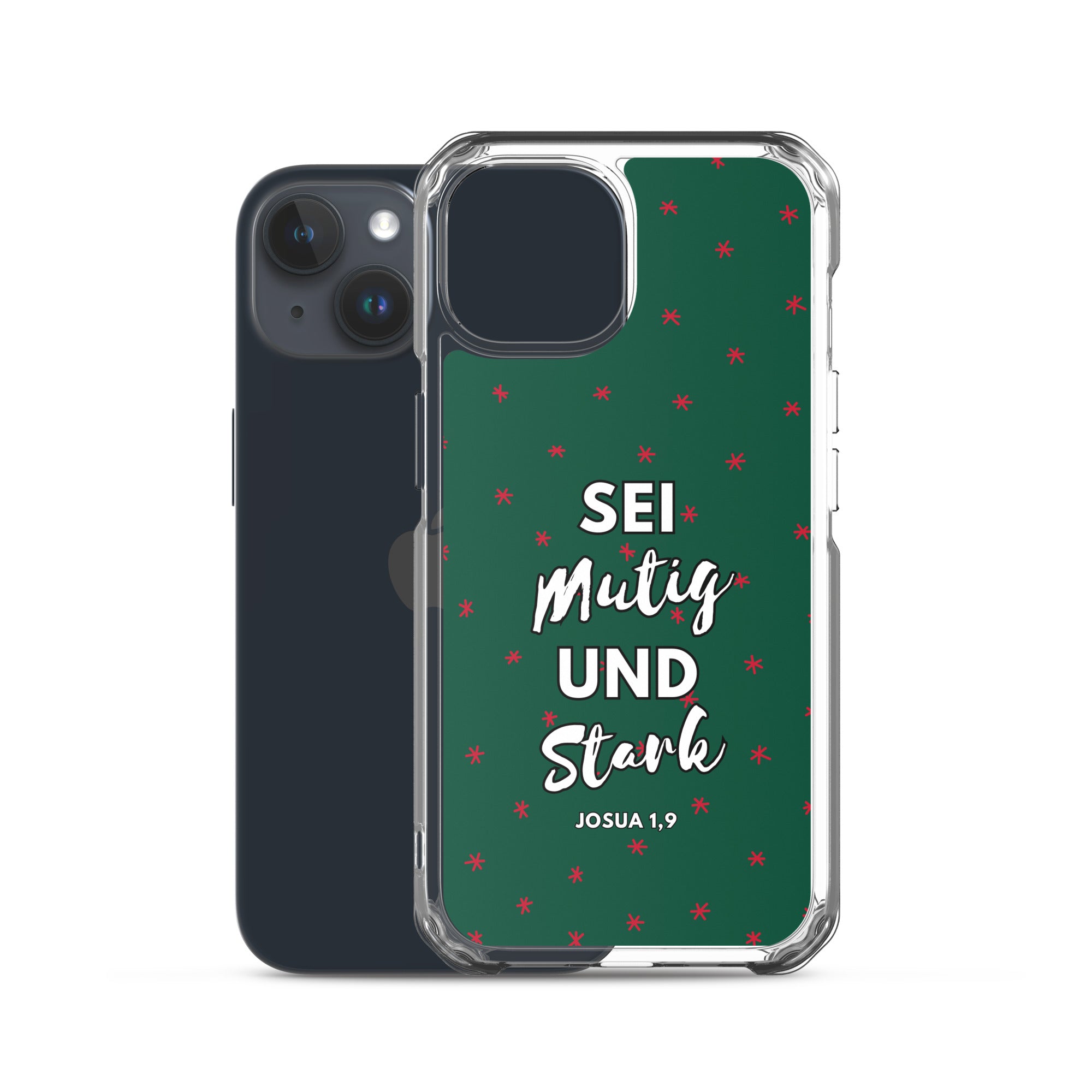 Sei mutig und stark Josua 1,9 iPhone-Hülle