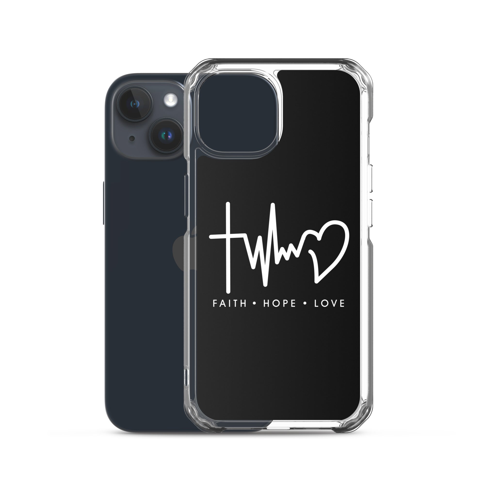 Glaube Liebe Hoffnung - christliche iPhone Handyhülle