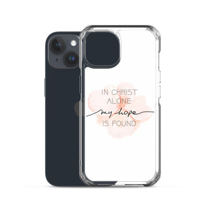In Christ alone my Hope is found - christliche iPhone Handyhülle