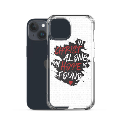 In Christ alone my Hope is found - christliche iPhone Handyhülle