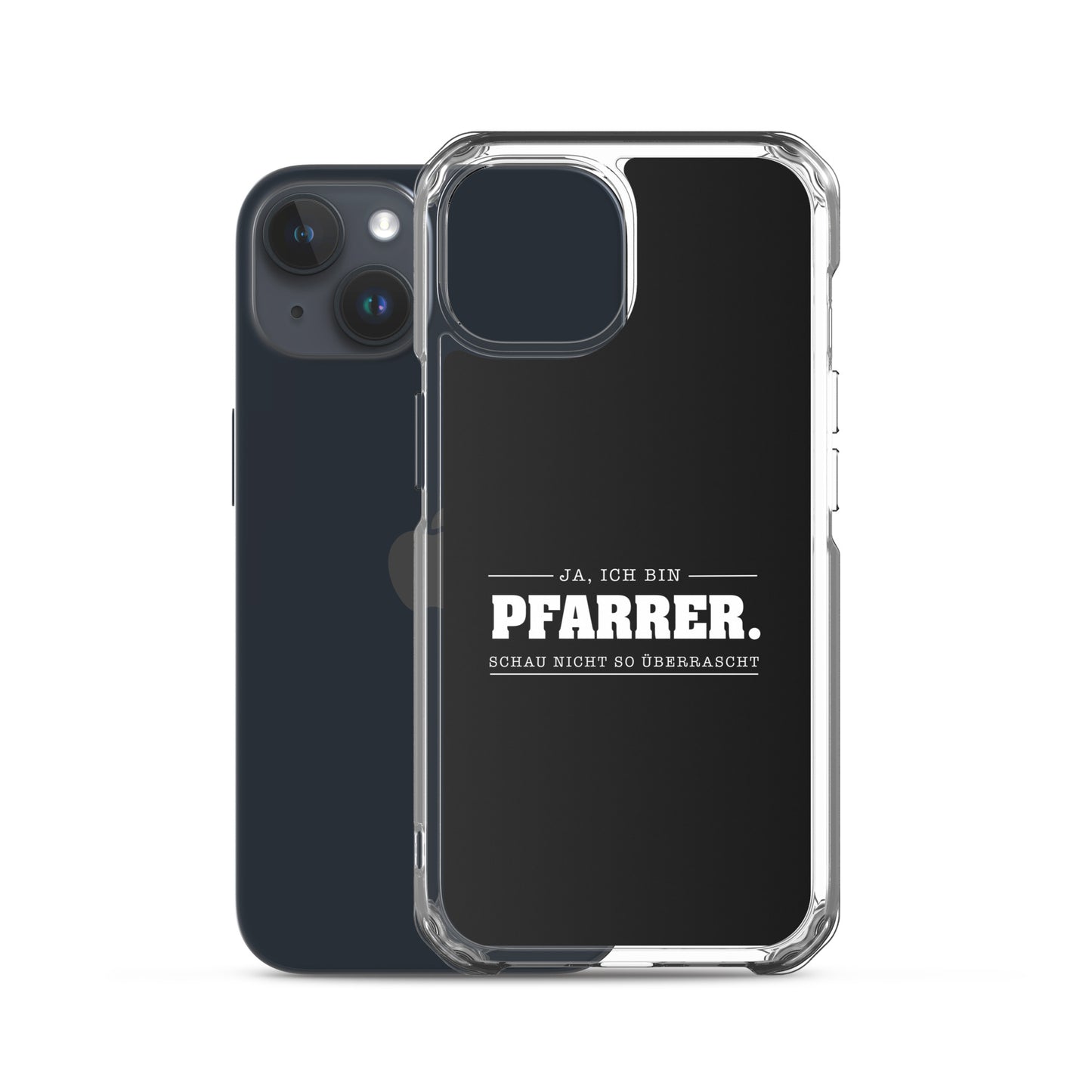 Ja ich bin Pfarrer Schau nicht so überrascht iPhone-Hülle iPhone-Hülle
