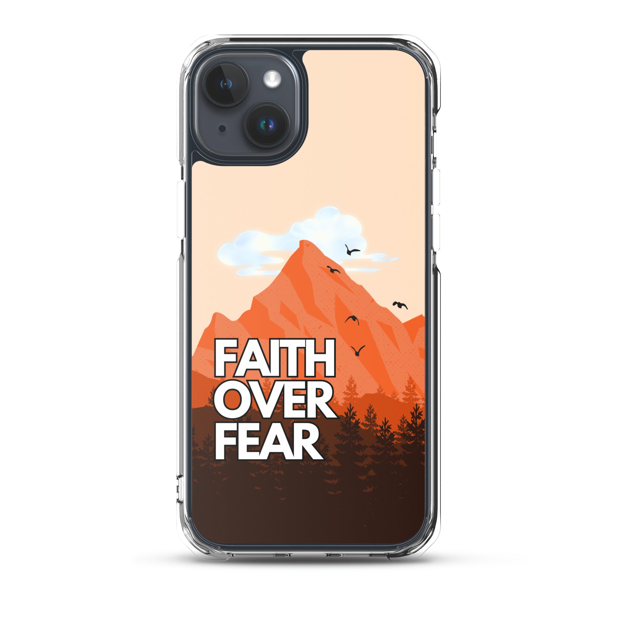 Faith over Fear iPhone-Hülle