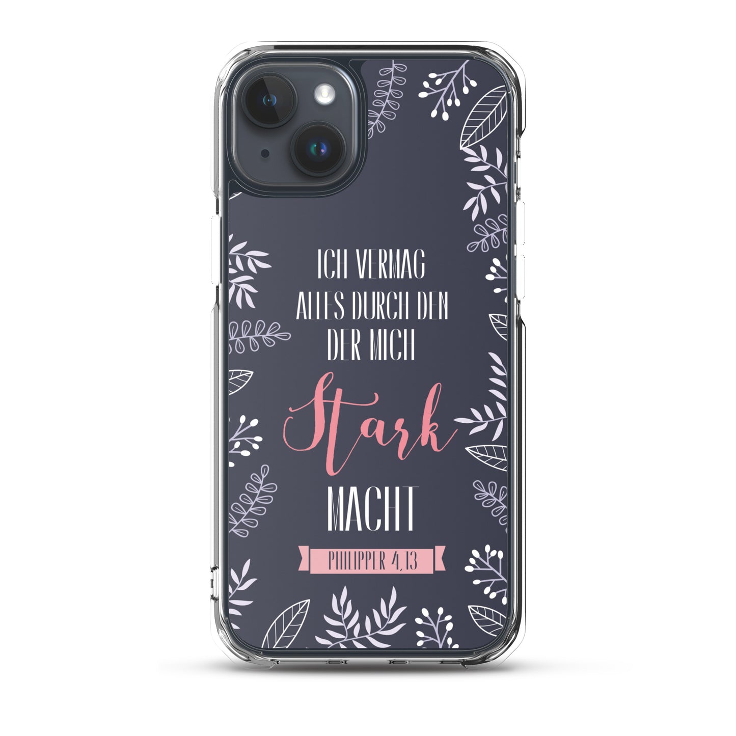 Ich vermag alles durch Christus iPhone-Hülle